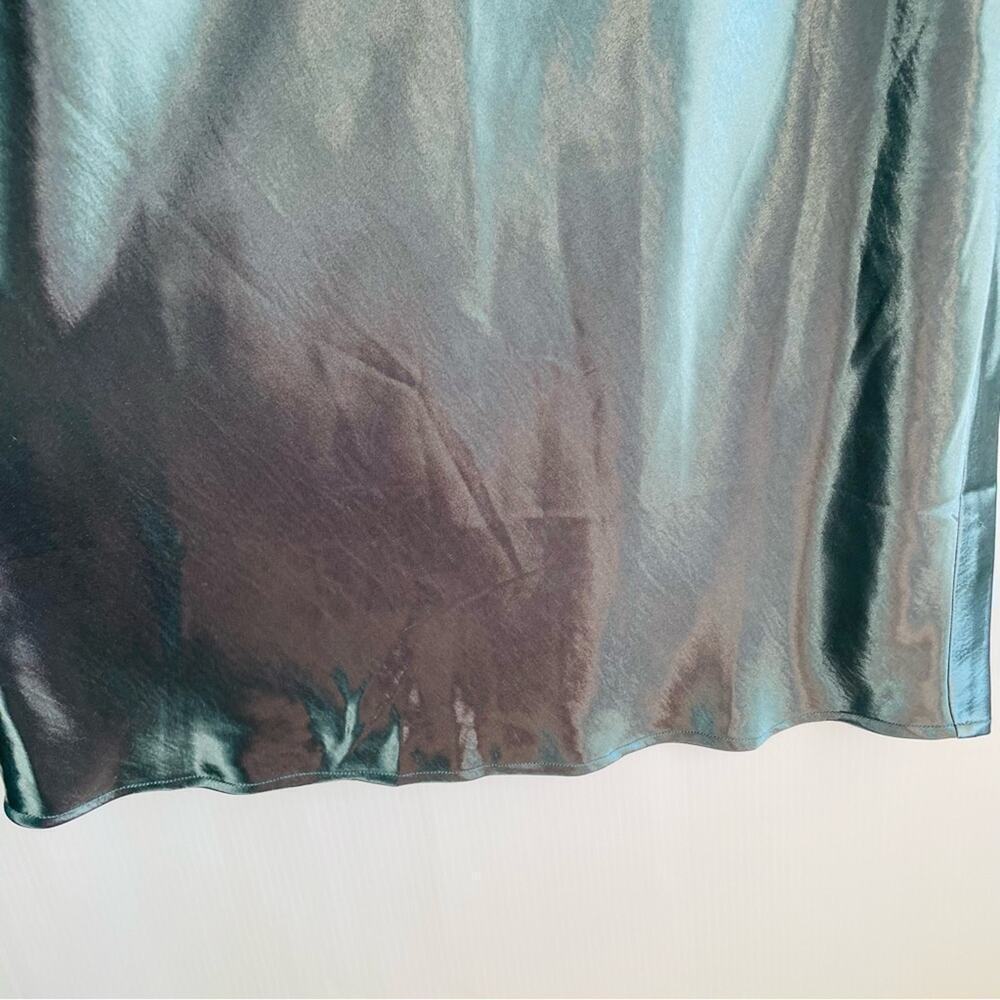 Revolve Privacy Please Wright off the shoulder size large color icy teal - Picture 4 of 8